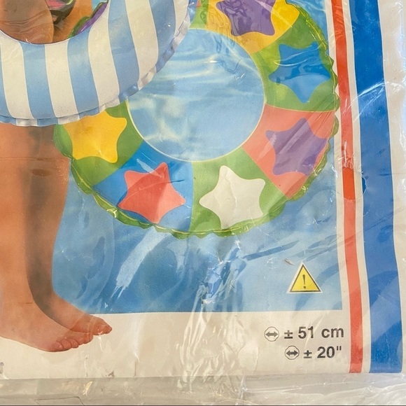 Vintage Intex Polka Dot Swim Ring Inflatable 59230 - Picture 3 of 4